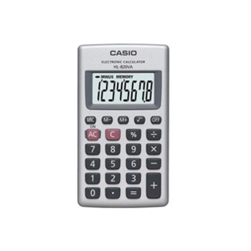 CALCULADORA CASIO BOLSO     -HL820VA