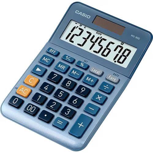 CALCULADORA CASIO SECRETARIA  -MS80E