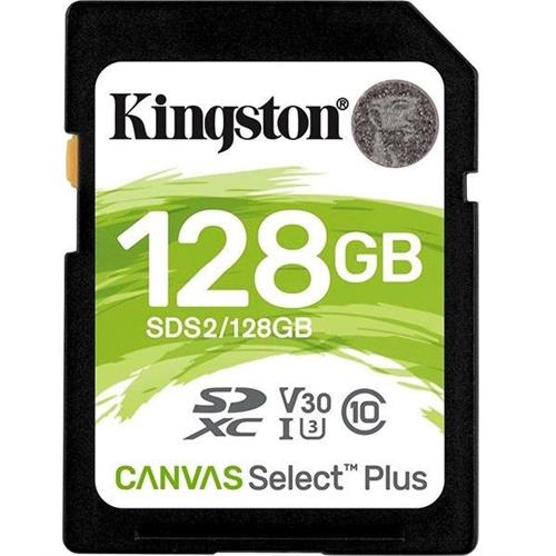 CARTÃO SDXC KINGSTO.       -SDS2/128GB