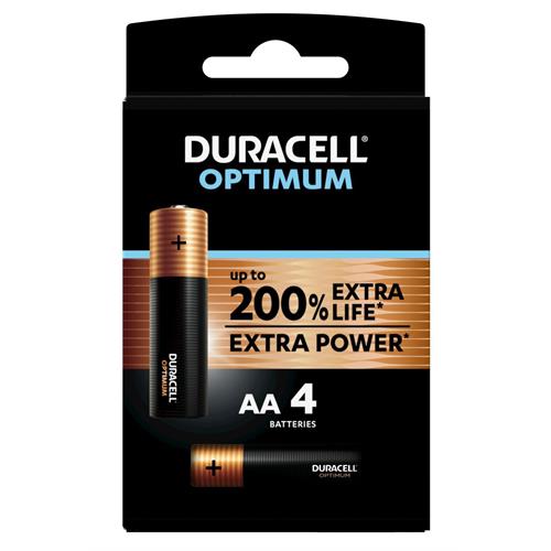 PILHA DURACEL.      -OPTIMUM AA(LR6)K4