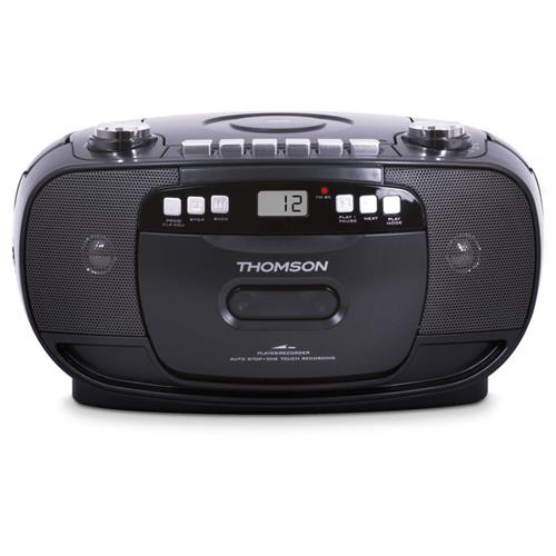 RADIO THOMSON CD/K7-FM-CINZA  -RK200CD