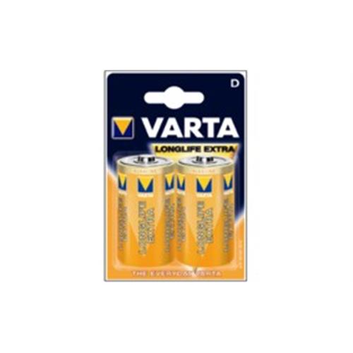 PILHA VARTA ALC.LR20-L.EXTRA(2)-4120