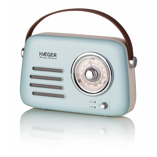 RADIO HAEGER PORT.BLUETOOTH -HERITAGE