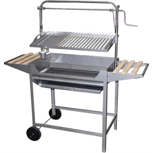 BARBECUE ALPIS INOX-124x50CM. -TROIA