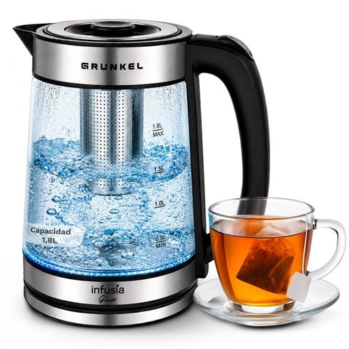 FERVEDOR GRUNKEL 1500W.1,8L.-HV18GLASS